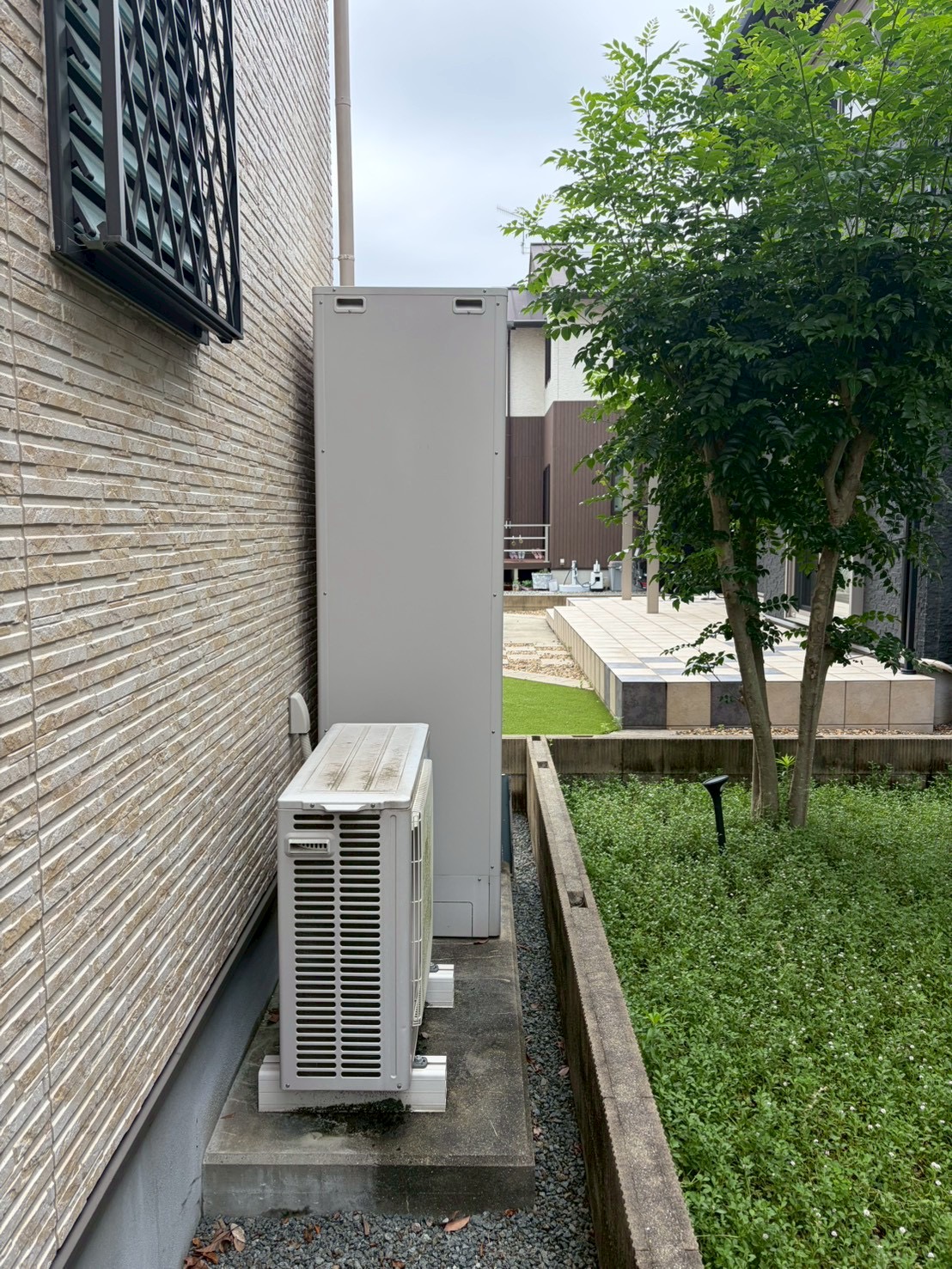 兵庫県姫路市Eエコキュートの施工事例工事前写真