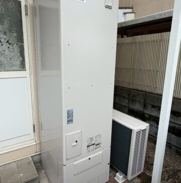 兵庫県たつの市Oエコキュートの施工事例工事後写真