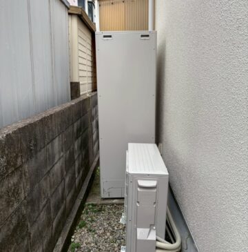 兵庫県加古川市Tエコキュートの施工事例工事後写真