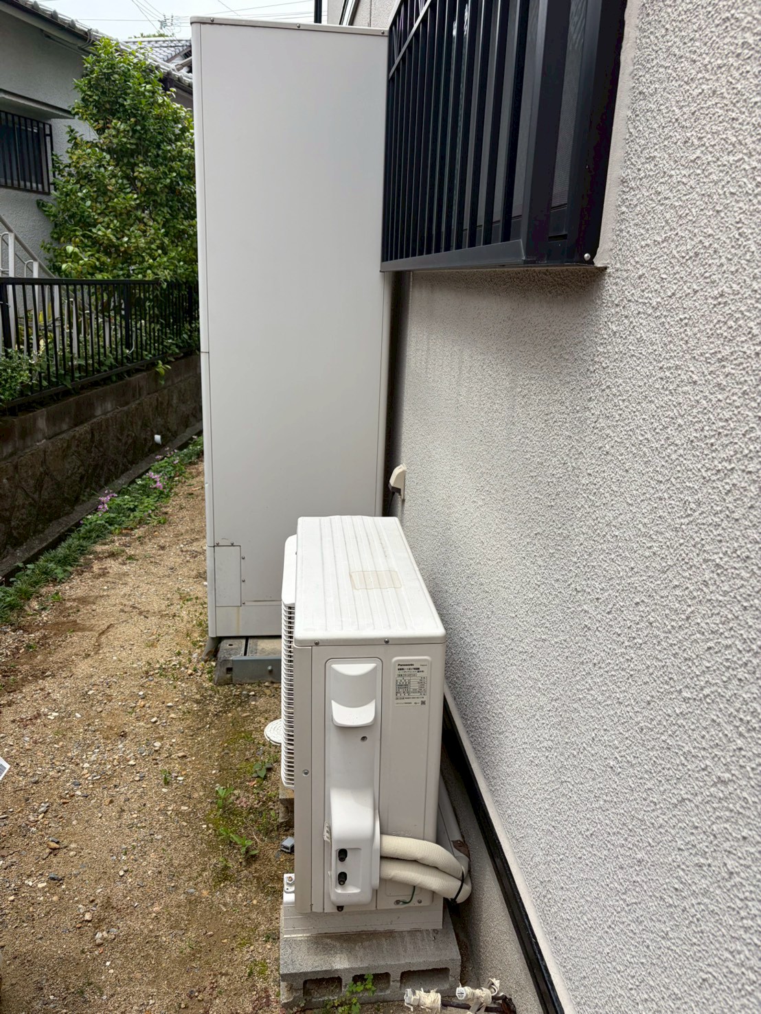 兵庫県三木市Hエコキュートの施工事例工事前写真