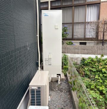 兵庫県明石市Uエコキュートの施工事例工事後写真