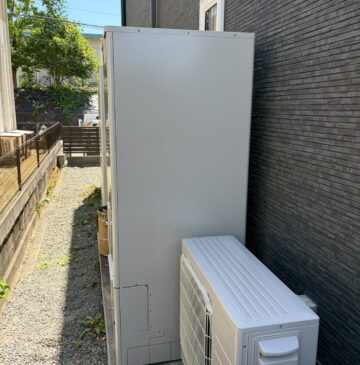 兵庫県三木市Kエコキュートの施工事例工事後写真