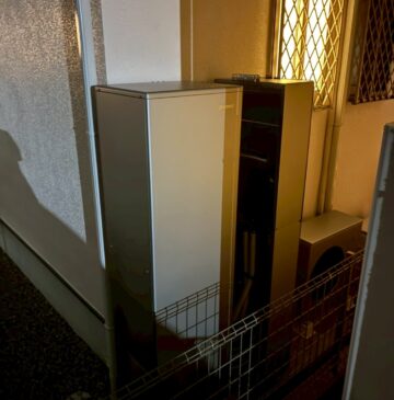 神戸市須磨区Kハイブリッド給湯器の施工事例工事後写真