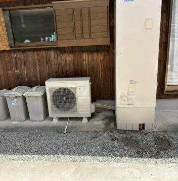 兵庫県多可郡多可町Tエコキュートの施工事例工事後写真