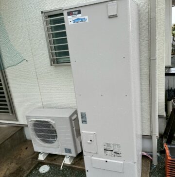 兵庫県加古川市Tエコキュートの施工事例工事後写真