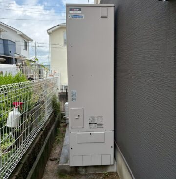 兵庫県三田市Kエコキュートの施工事例工事後写真
