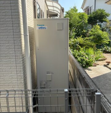 兵庫県明石市Iエコキュートの施工事例工事後写真