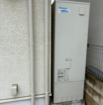 神戸市西区Mエコキュートの施工事例工事後写真