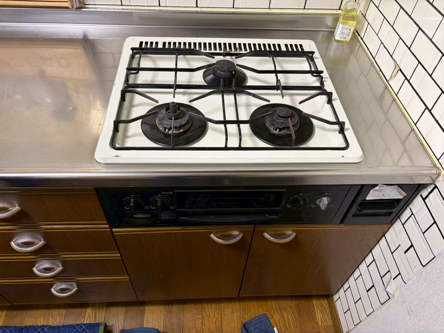 兵庫県明石市Hガスコンロの施工事例工事前写真