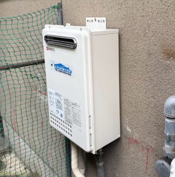 兵庫県明石市Wガス給湯器の施工事例工事後写真