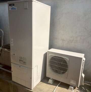 神戸市北区Oエコキュートの施工事例工事後写真