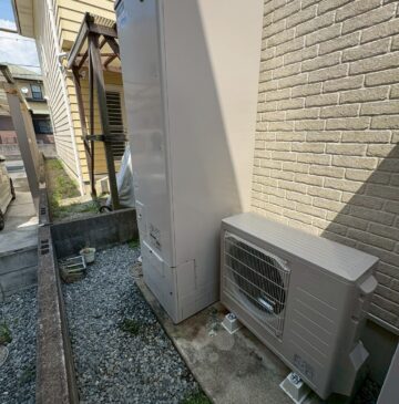 兵庫県神崎郡福崎町Hエコキュートの施工事例工事後写真