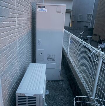 兵庫県加古郡播磨町Uエコキュートの施工事例工事後写真