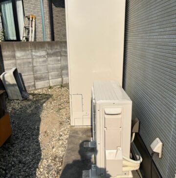 兵庫県姫路市I エコキュートの施工事例工事後写真