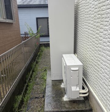 兵庫県三木市Hエコキュートの施工事例工事後写真