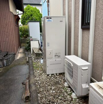 兵庫県加古郡播磨町Sエコキュートの施工事例工事後写真