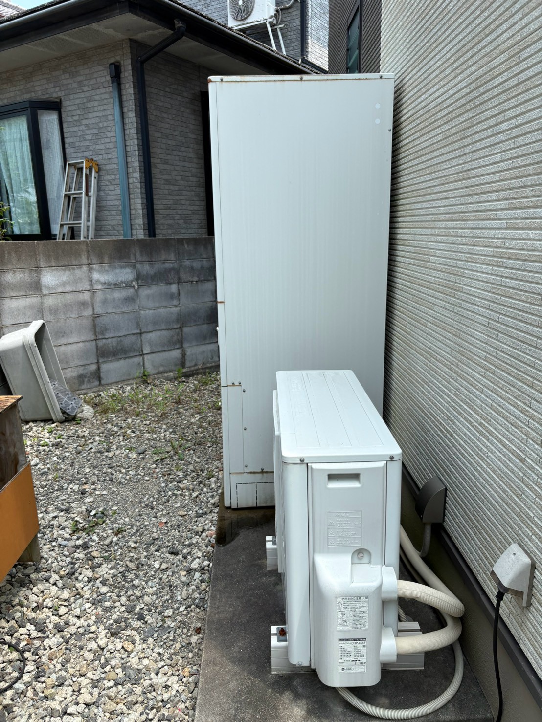 兵庫県姫路市I エコキュートの施工事例工事前写真