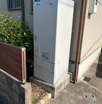 兵庫県加古川市INFO@SMILE25SUPPORT.COMエコキュートの施工事例工事後写真