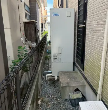 兵庫県加古郡播磨町Nエコキュートの施工事例工事後写真