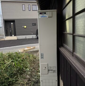 兵庫県加古川市Hエコキュートの施工事例工事後写真