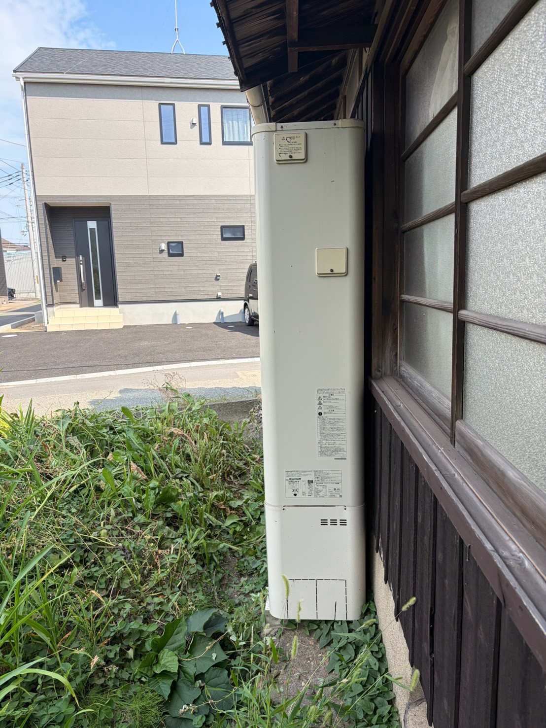 兵庫県加古川市Hエコキュートの施工事例工事前写真