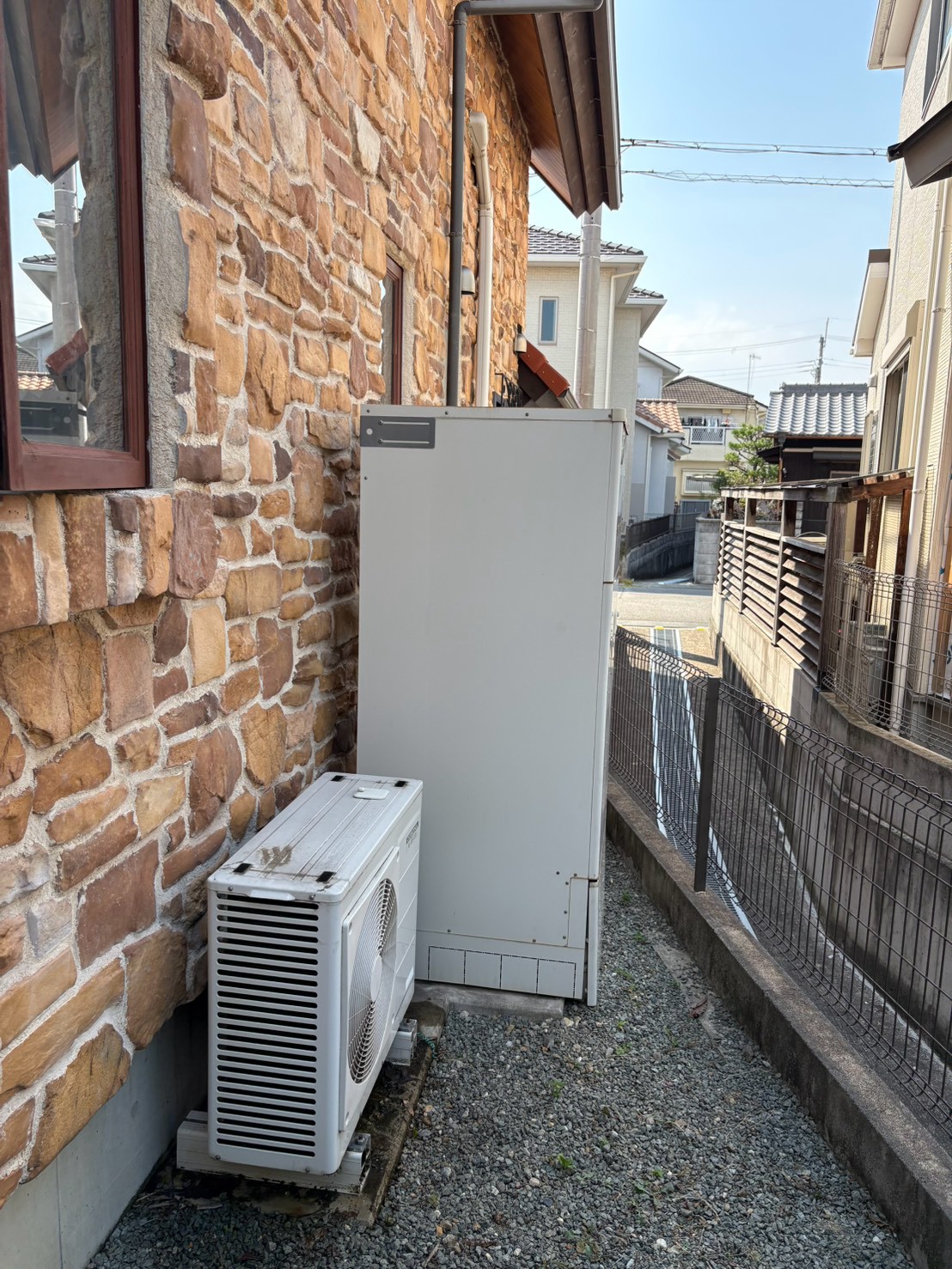 兵庫県明石市Sエコキュートの施工事例工事前写真