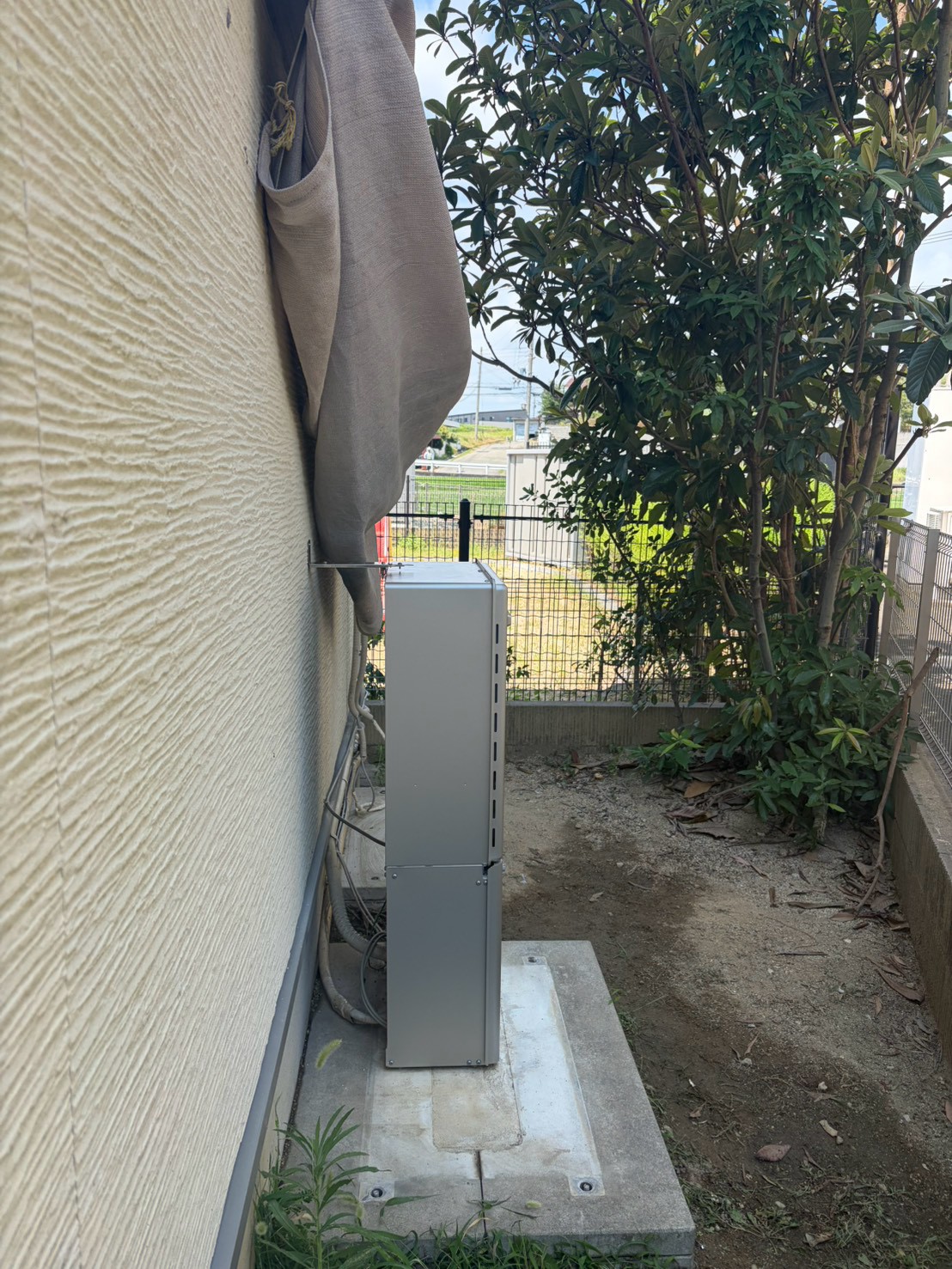 兵庫県明石市Uガス給湯器の施工事例工事後写真