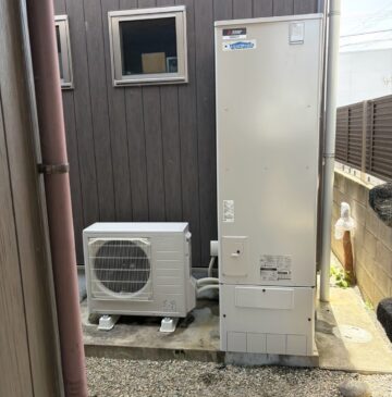 兵庫県明石市Mエコキュートの施工事例工事後写真