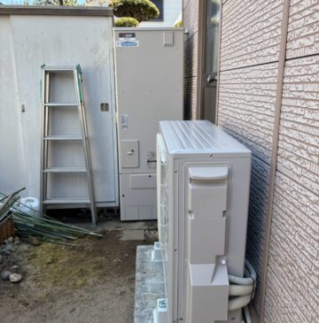 兵庫県加古郡播磨町Mエコキュートの施工事例工事後写真