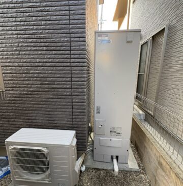 兵庫県明石市Tエコキュートの施工事例工事後写真