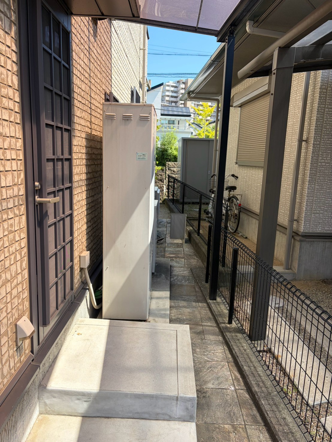 神戸市西区Kエコキュートの施工事例工事前写真