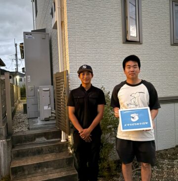 兵庫県三田市エコキュート交換工事00402お客様写真
