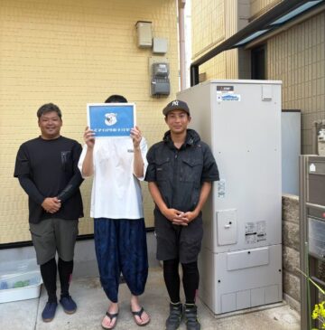 兵庫県神戸市兵庫区エコキュート交換工事00389お客様写真
